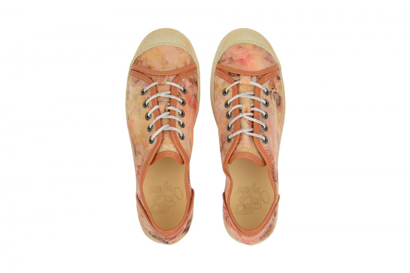 Eject Dass Schuhe orange Blumenmuster