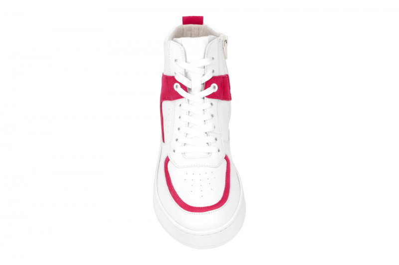 Gabor Schuhe weiß pink Mid-Sneakers 43.181.20