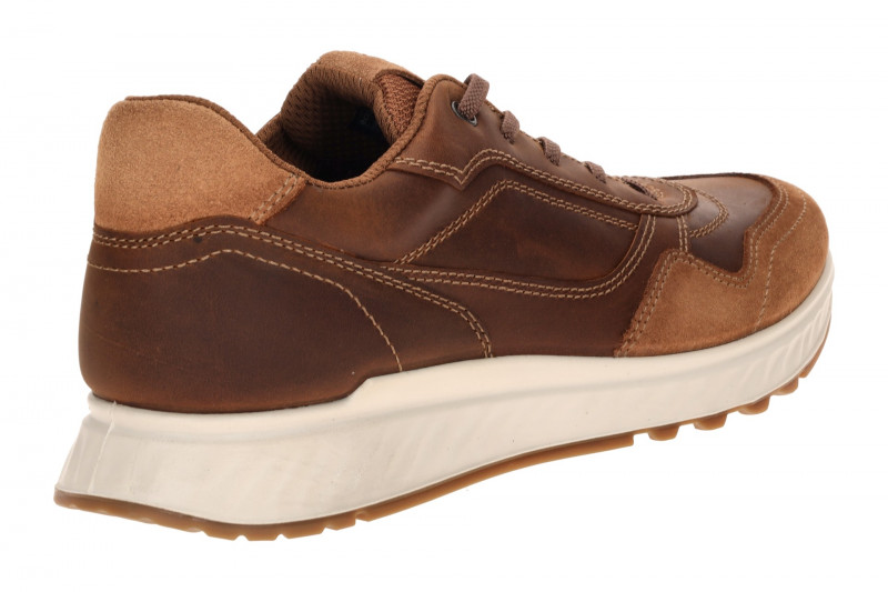 Ecco Exostride Schuhe braun camel Herren Sneaker 835454