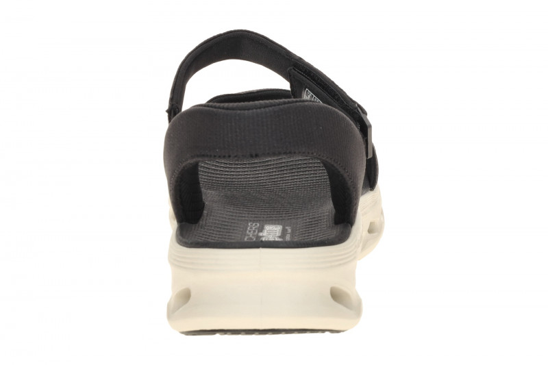 Skechers Sandalen Go Walk Gliede Step schwarz Slip-Ins 141269