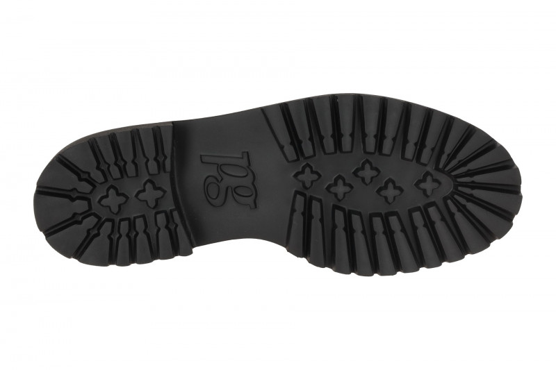 Paul Green Schuhe Plateau Slipper braun Lack 2683