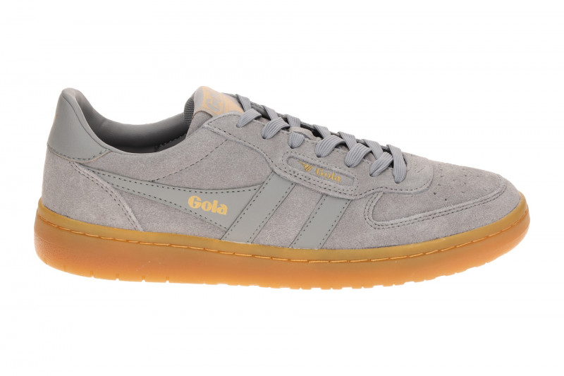 Gola Hawk Suede Schuhe Sneakers grau cement Damen CLB571