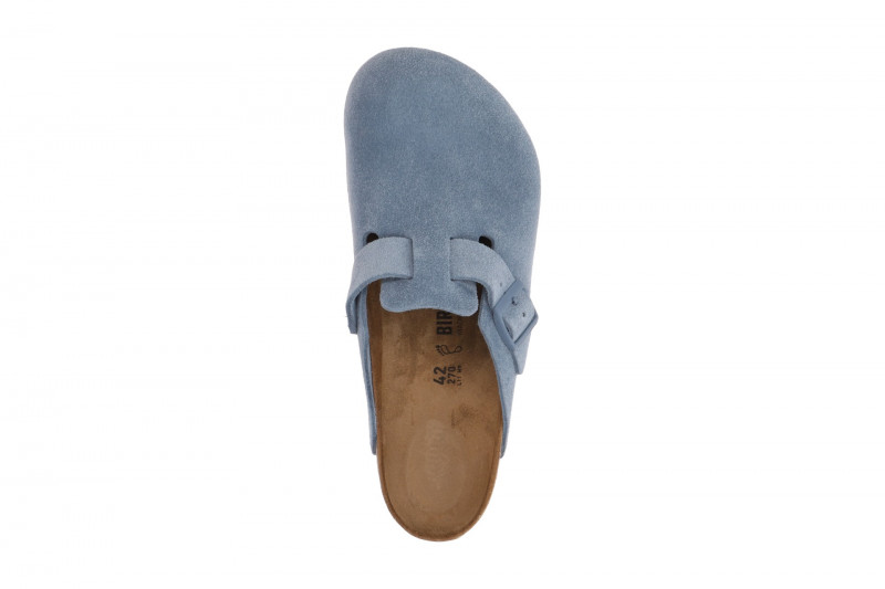 Birkenstock Boston Clogs Pantolette blau Normal-Weit UNISEX 1026769