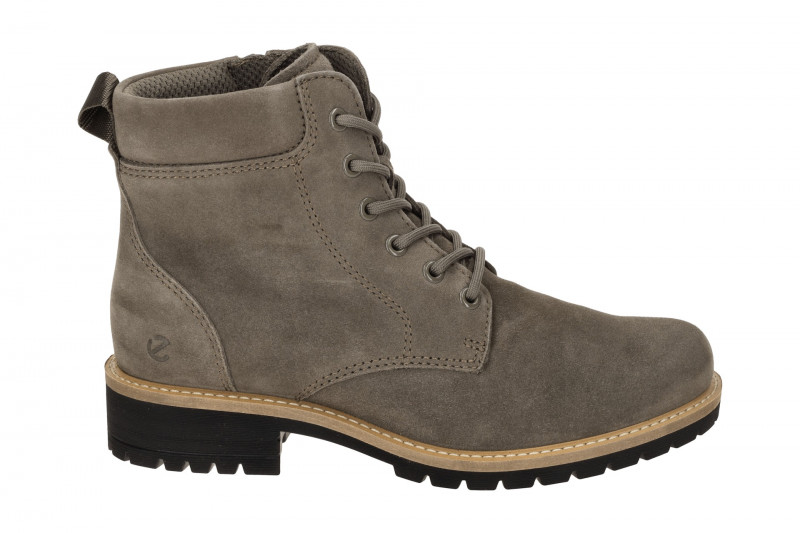 ecco Elaina Boots Stiefelette grau Velour 202213