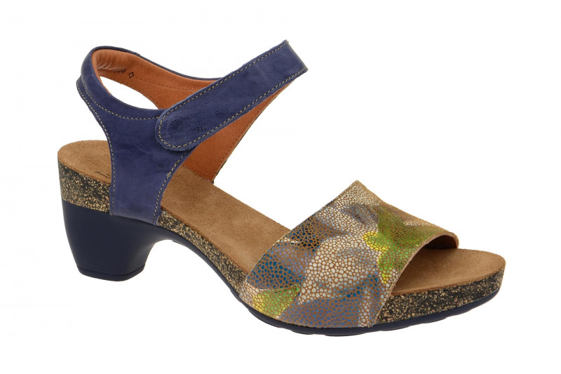 Think Traudi Sandale blau jeans kombi 6-86573-84
