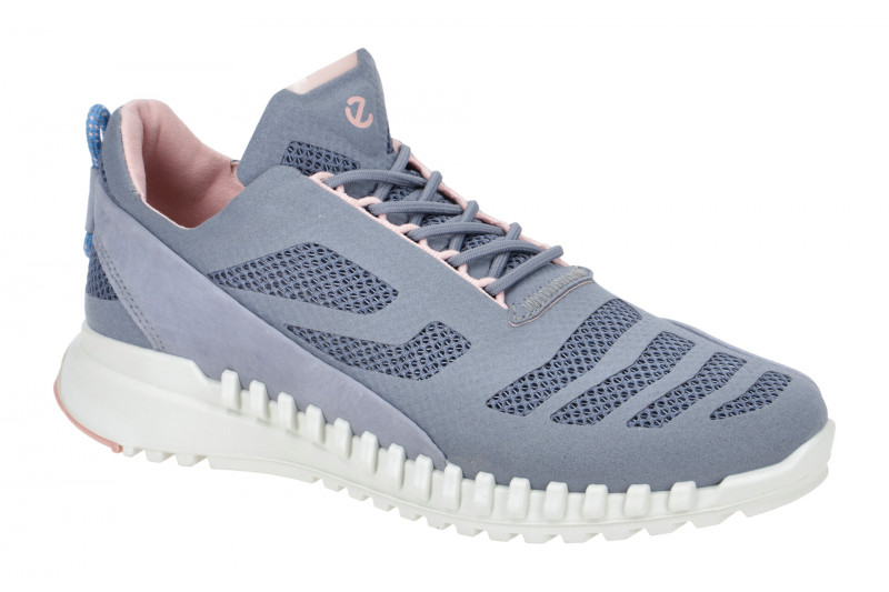 Ecco Zipflex Schuhe blau misty Damen Sneaker 834803
