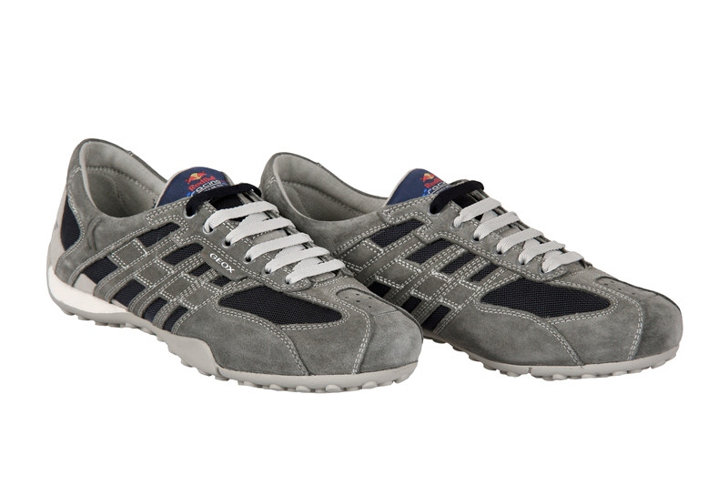 Geox Snake Red Bull Schuhe grau blau U11B9A