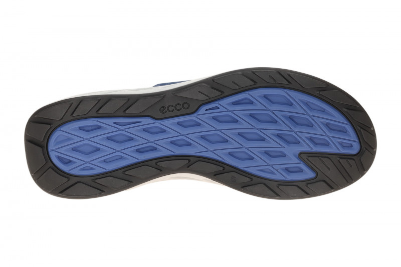 ecco Biom 720 Sneaker Heren Schuhe weiß blau Mesh 850314