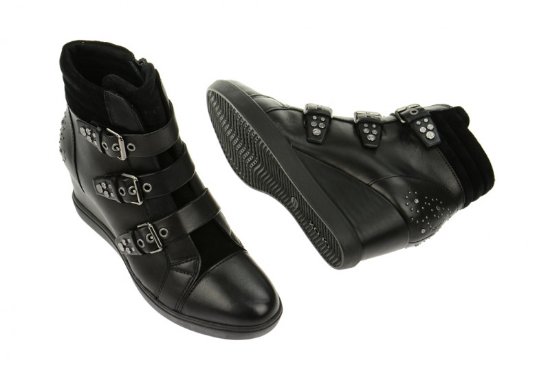 Geox Elen Stiefelette schwarz D4467C 043BC C9999