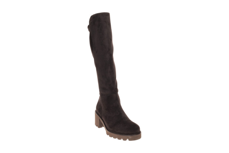 Paul Green Stiefel braun moro Langschaft Stretch 8289