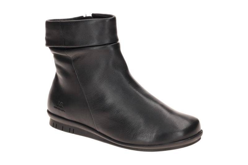 Josef Seibel Violet Stiefelette schwarz gekrempelt 02