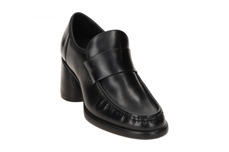 Ecco Sculpted Hochfront Pumps Loafer schwarz 222673