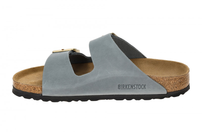 Birkenstock Arizona Pantolette basalt grau SCHMAL 1029253