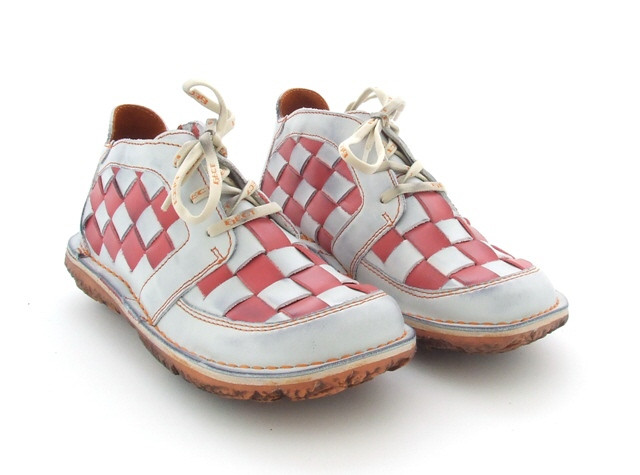 Eject Dunas Schuhe 10036 weiß rot