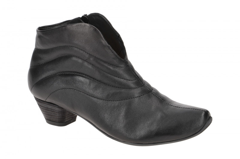 Think Aida Stiefelette schwarz Glattleder 686