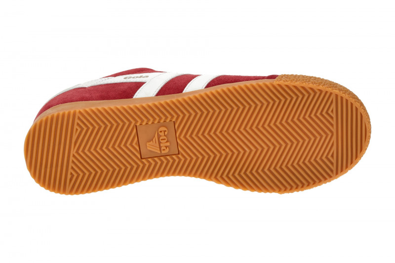 Gola Elan Schuhe Sneakers rot weiß Damen CLB538