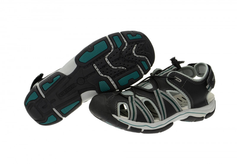 Geox Ayler Outdoor Sandale schwarz U52V5A 05415 C0017