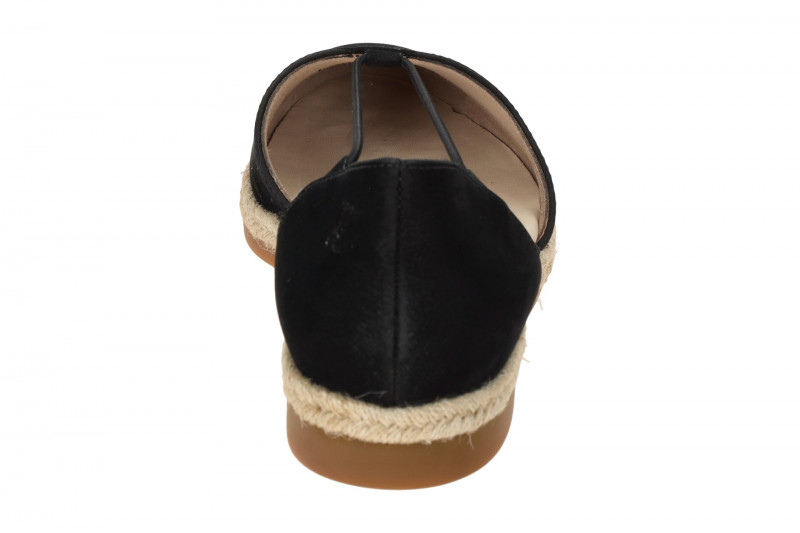 Paul Green Schuhe Espadrilles schwarz Nubuck 2856