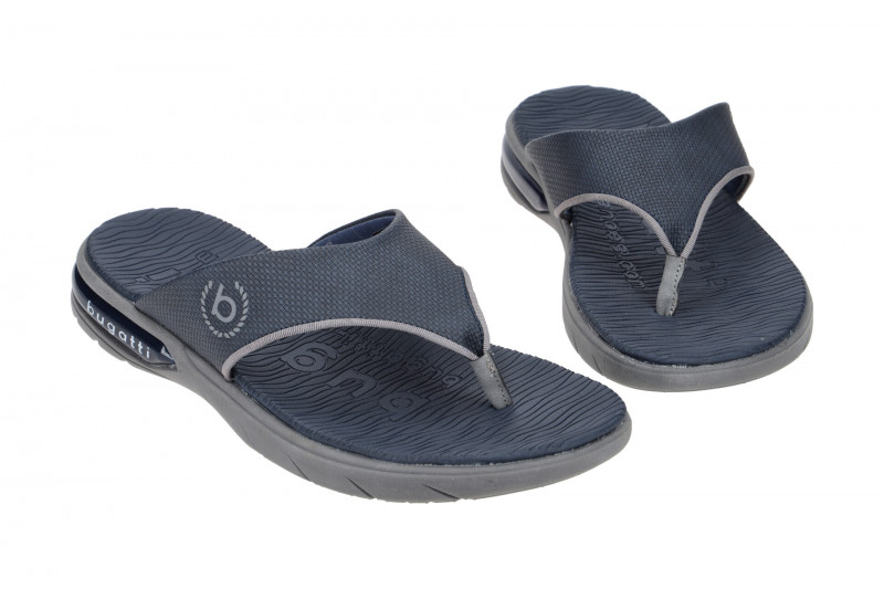 bugatti Socotra Zehentrenner Pantolette blau A7Z80