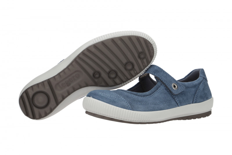 Legero Tanaro Schuhe blau indaco Mary-Jane 822