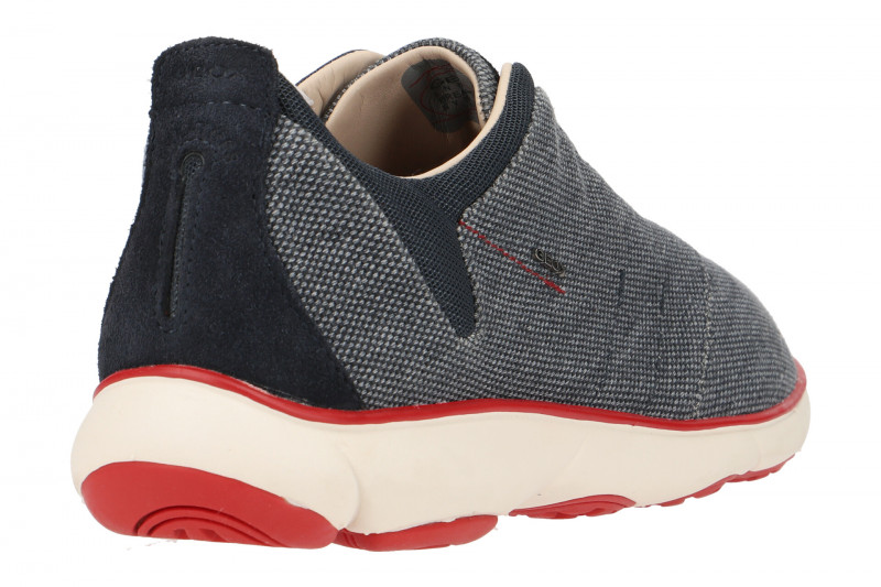 Geox Nebula Schuhe blau Sohle weiß rot