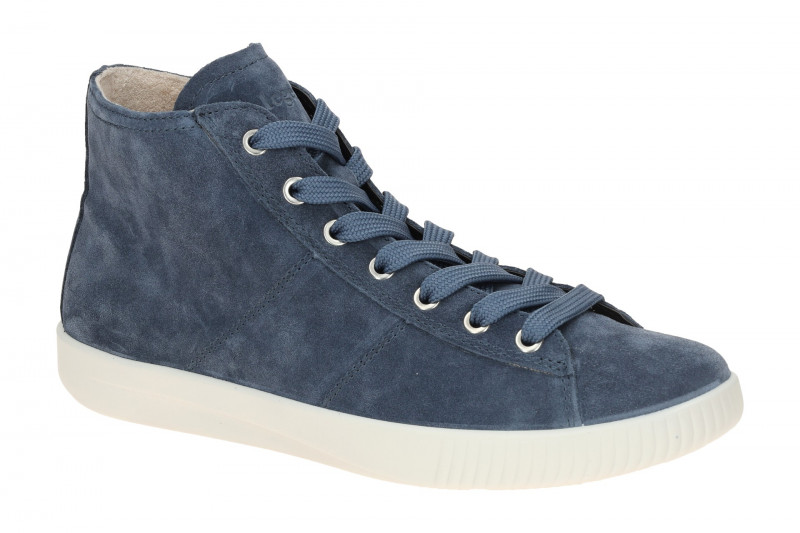 Legero Silence Schuhe Mid-Sneaker blau Velour 436