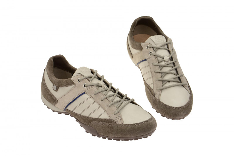 Geox Snake Schuhe grau taupe U5407B