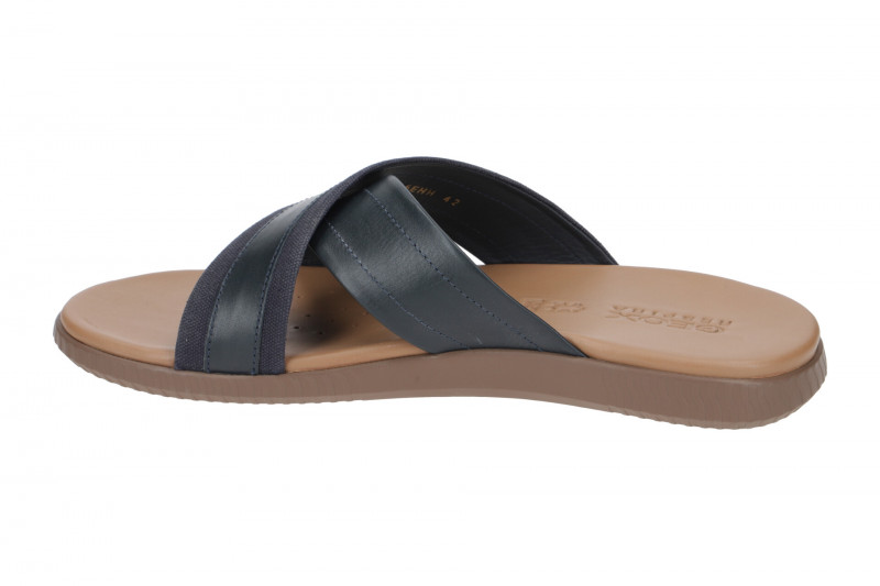 Geox Sirolo Herren Kreuz Pantolette blau U25EHH