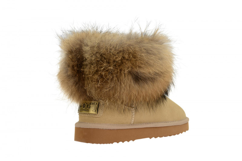 Oog Stiefel beige B054 08450