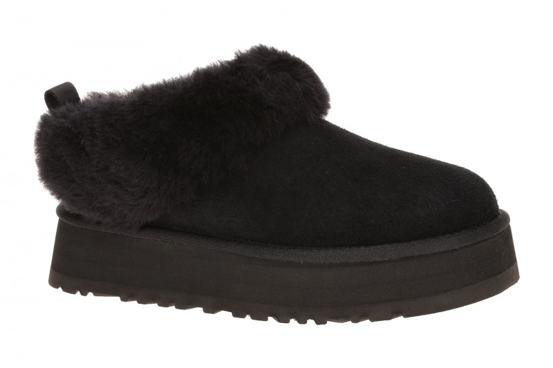 UGG Tazzele Boots Plateau Slipper schwarz Warmfutter