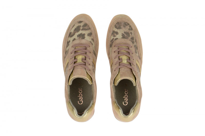 Gabor Schuhe Sneaker rosa leo