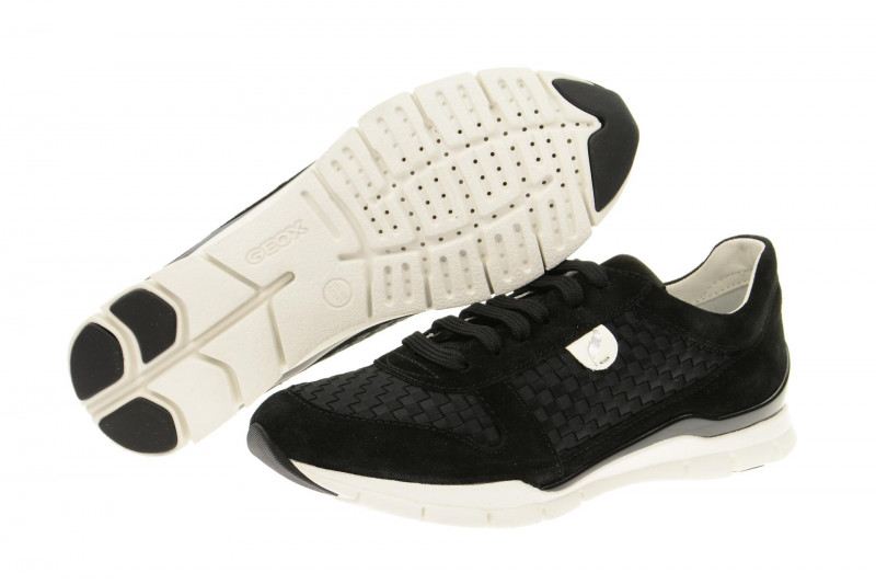 Geox Respira Sukie A Sneakers in schwarz Damenschuhe