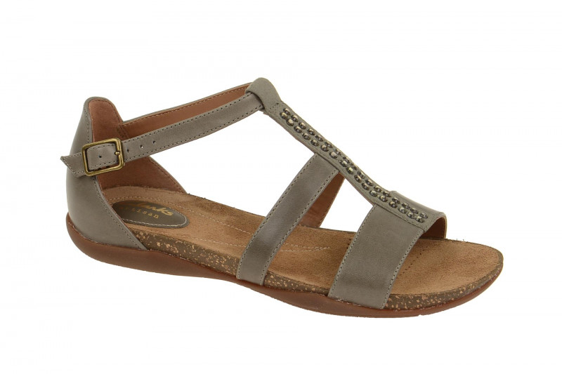 Clarks Sandalen Autumn Fresh grün