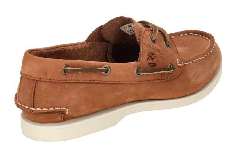 Timberland Classic Boat Schuhe braun rust Damen Bootsschuhe