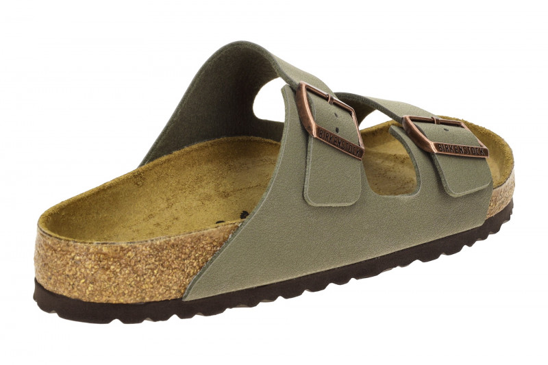 Birkenstock Arizona Pantolette grau stone NORMAL-WEIT 151211