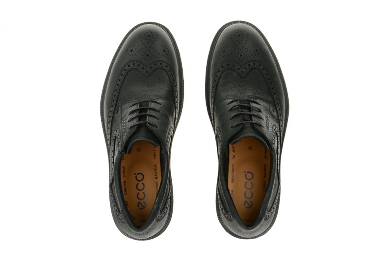 Ecco Atlanta Schuhe schwarz matt 61012401001
