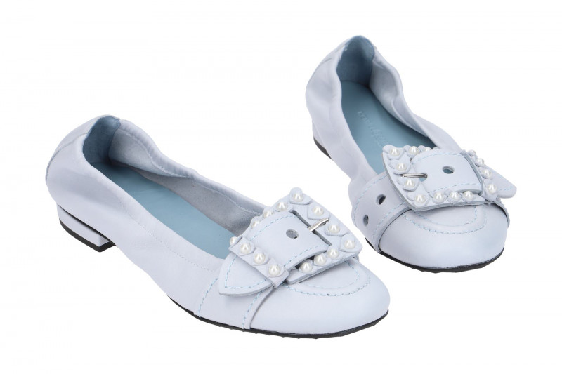 K&S Malu Ballerinas hell-blau 10070