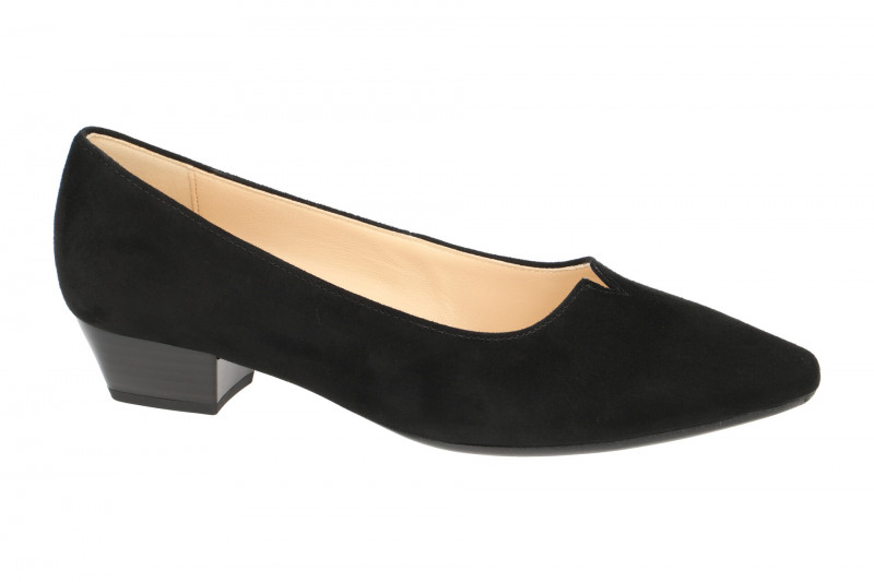 Gabor Pumps schwarz Samt 25.130.17