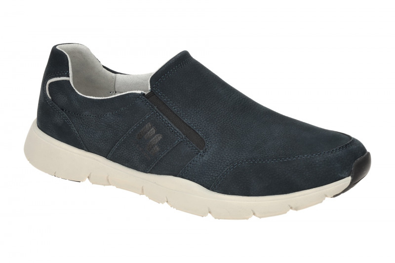 Pius Gabor Slipper Schuhe blau Herren Nubuck 1018.23.01