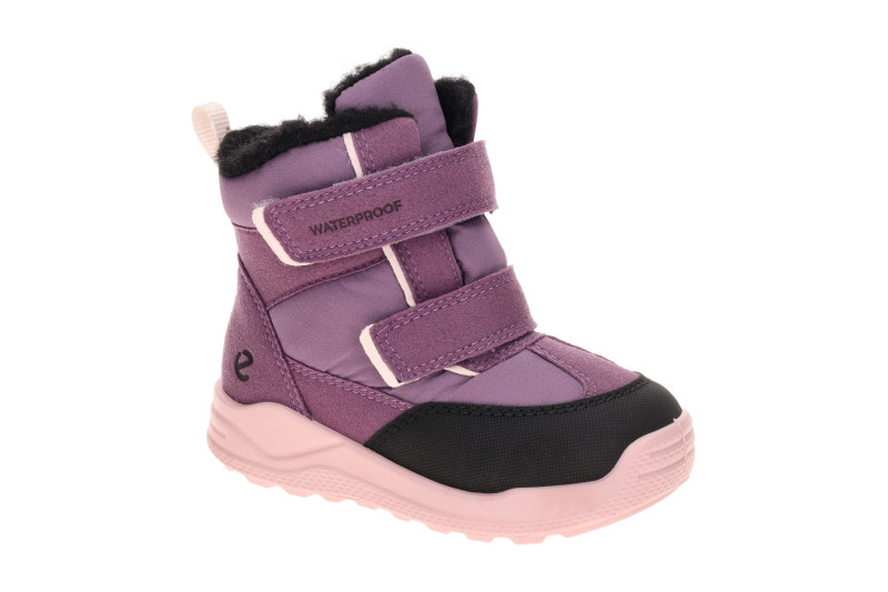 ecco Urban Kinderstiefel lila Warmfutter Waterproof