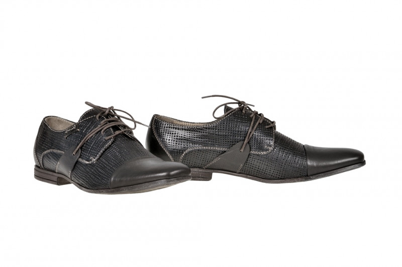 Bello Carezza Nero Schuhe in schwarz D320