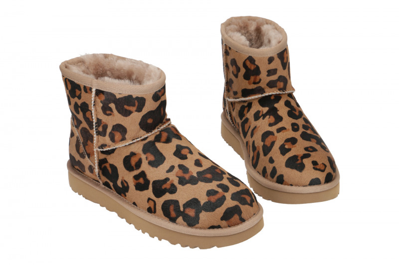 UGG Stiefel braun Classic Mini 2 Leopard