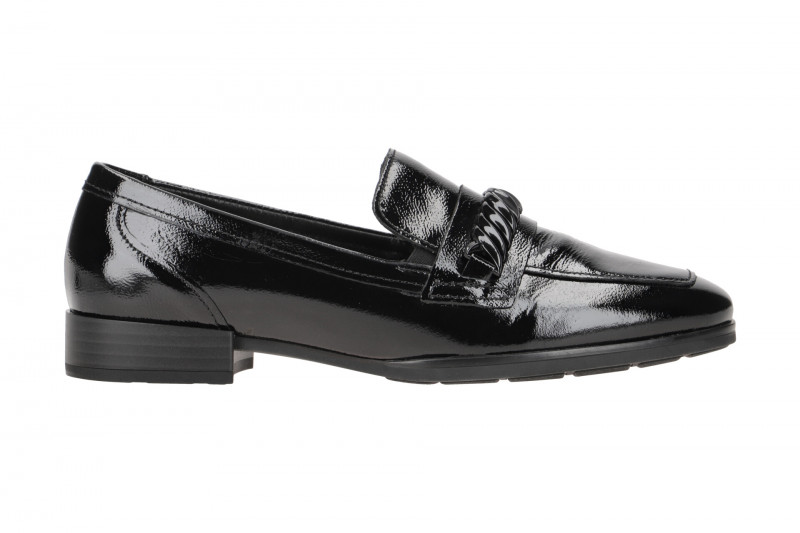 Gabor Schuhe Slipper schwarz Lack G-Weite 32.433.97