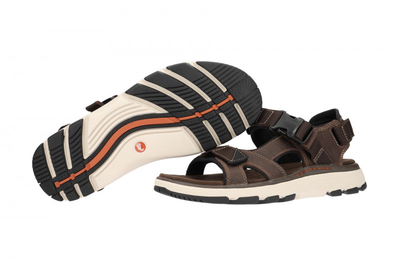 Clarks Herren Sandalen braun Un Trek Bar