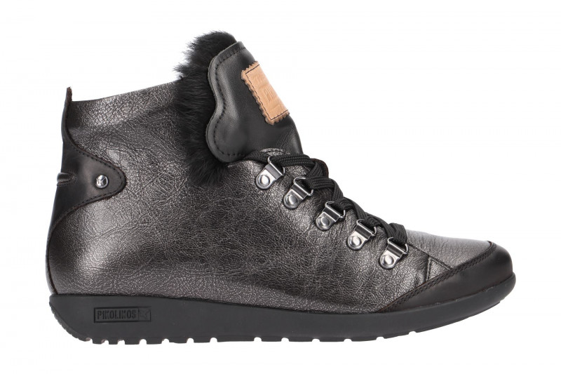 Pikolinos Lisboa Stiefelette schwarz grau metallic