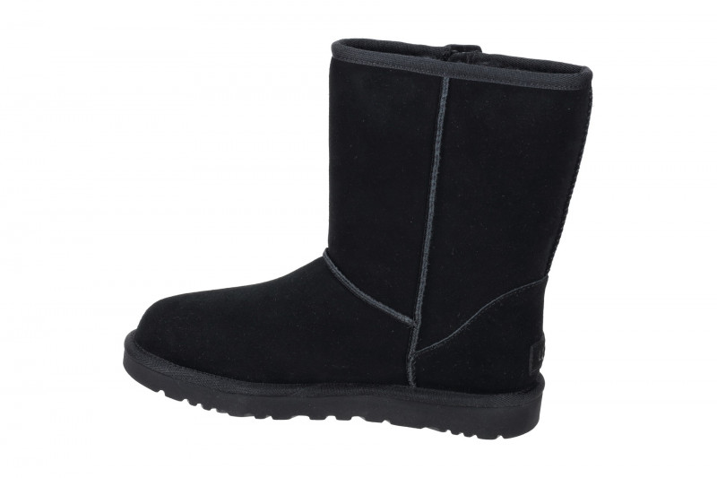 UGG Classic Short Bailey Zip Stiefel schwarz 1144043
