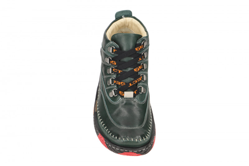 Eject Newject Stiefelette grün Schurwollfutter 6756