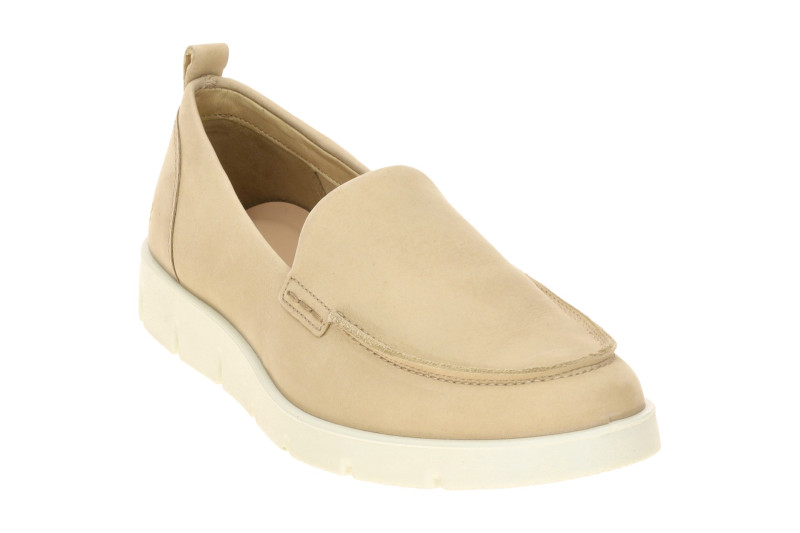 Ecco Bella Slipper Schuhe beige sand Mokassin 280413