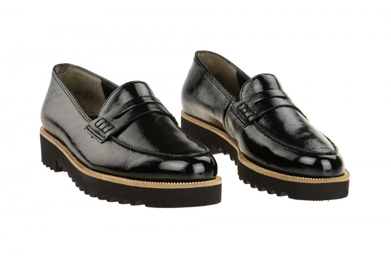 Paul Green Schuhe schwarz Lack 1011