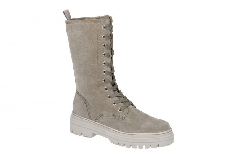 Gabor Fashion Stiefel grau salbei Velour 71.723.11